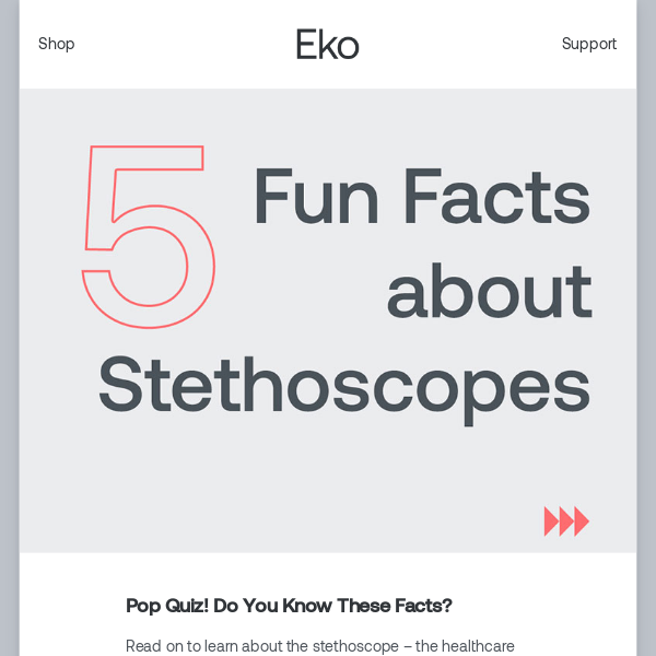 These Stethoscope Fun Facts Get an A+ ✏️🩺 📚 - Eko Health