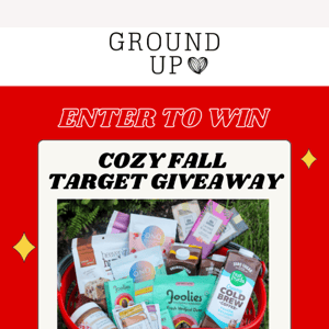 WIN $1200+ in Target goodies! 🎁