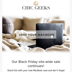 Black Friday continues…