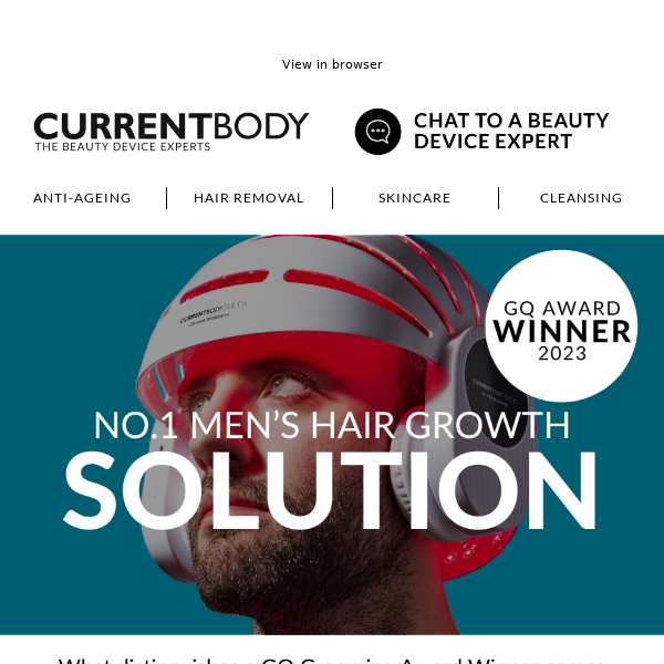 The No.1 men’s hair growth solution 🏆