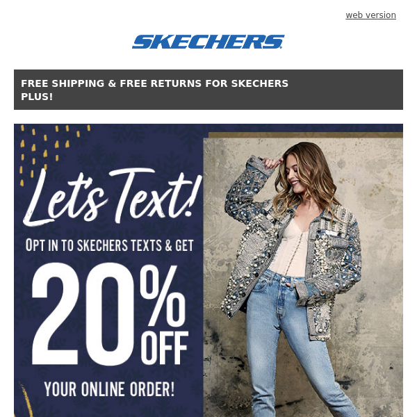 Skechers 20 cheap off