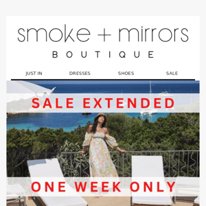 SALE Extended - ONE WEEK ONLY