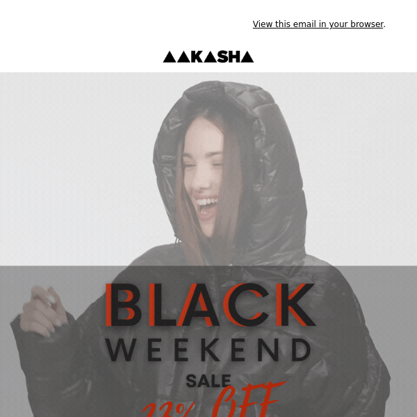 Black Weekend Sale! 33% OFF + Free Return💜