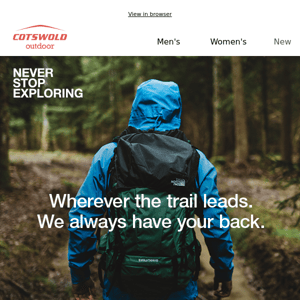 Hit the trails with The North Face - Cotswold Outdoor