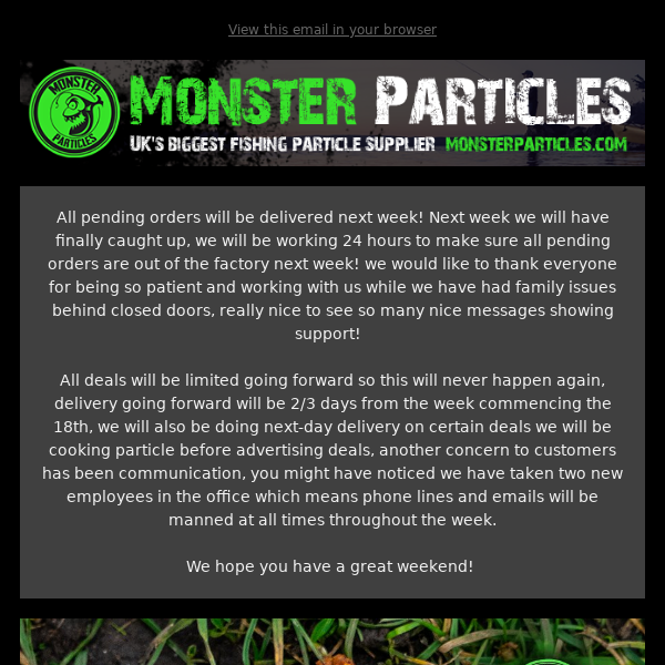 Changes At Monster Particles