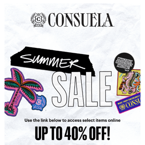 See the SUMMER SALE line up ☀️