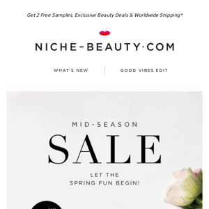 It's Official – Our Mid-Season Sale is Here!