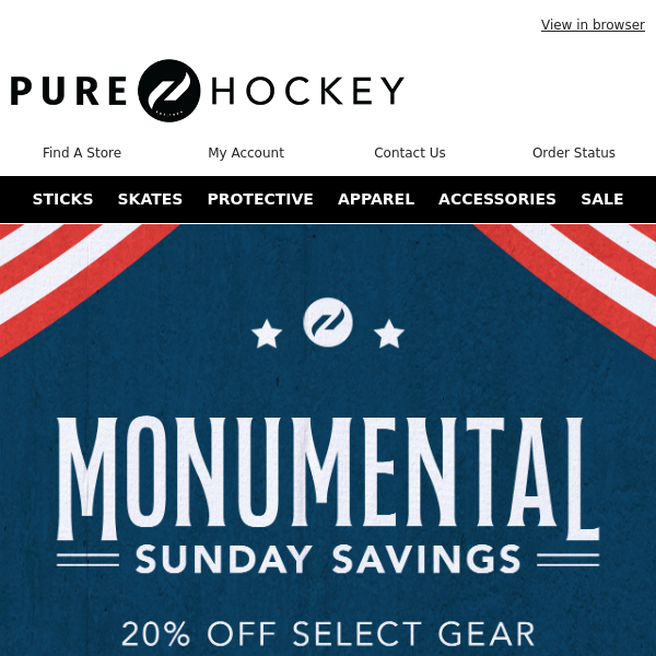 Pure Hockey! Shop Our Presidents' Day Blowout & Get Bauer Vapor X3.5 Skates For $71.98!
