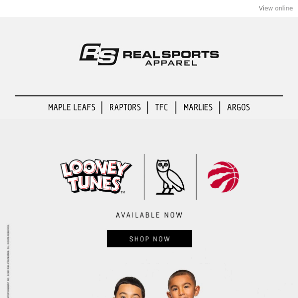Real Sports Apparel - Latest Emails, Sales & Deals