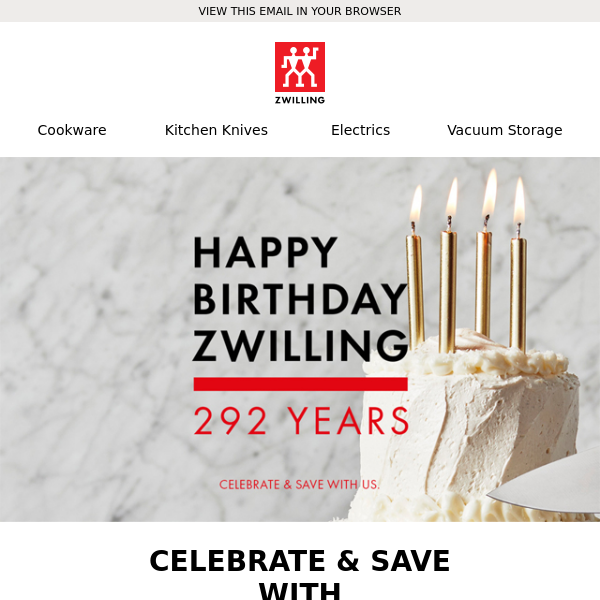 Save 29.2% for our birthday🎉