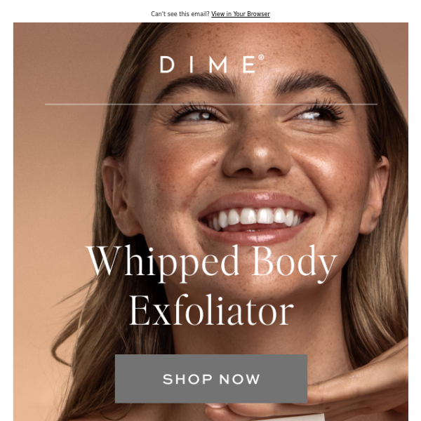 Whipped Body Exfoliator is here.