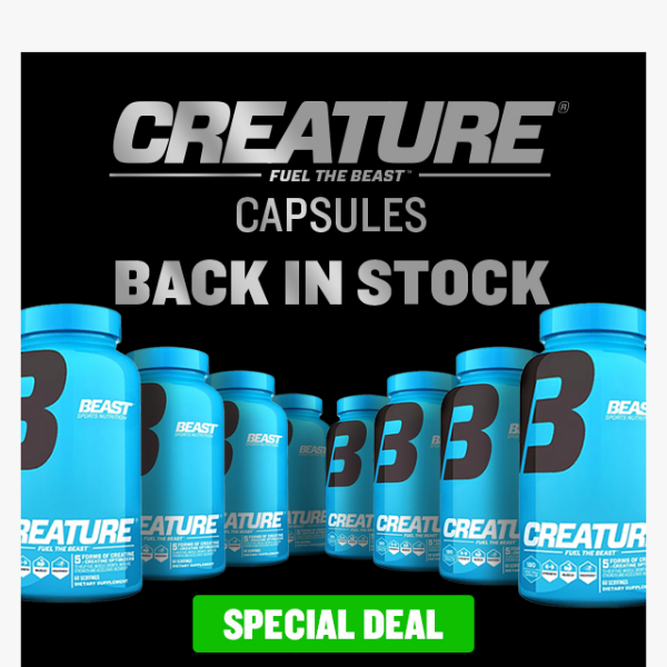 Restock Alert: Creature Caps Back in Stock (Finally)