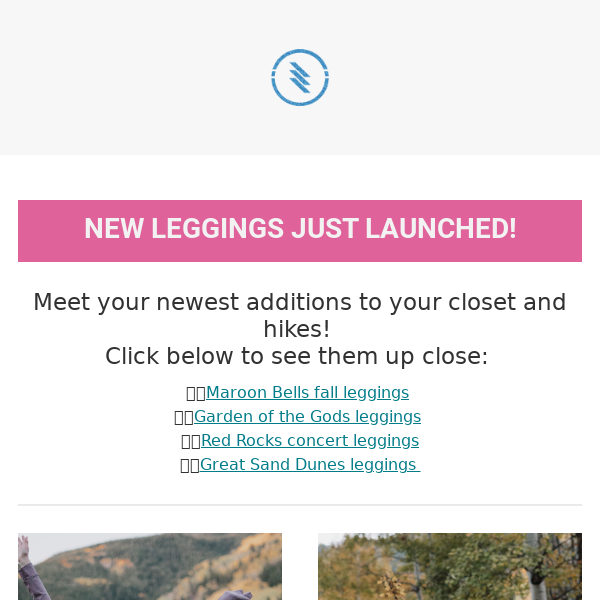 NEW LEGGINGS JUST LAUNCHED!
