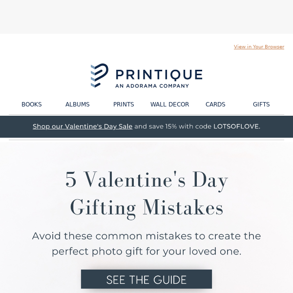 5 Valentine's Day Gift Mistakes