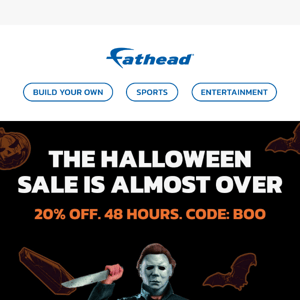 20% OFF. 48 HOURS.