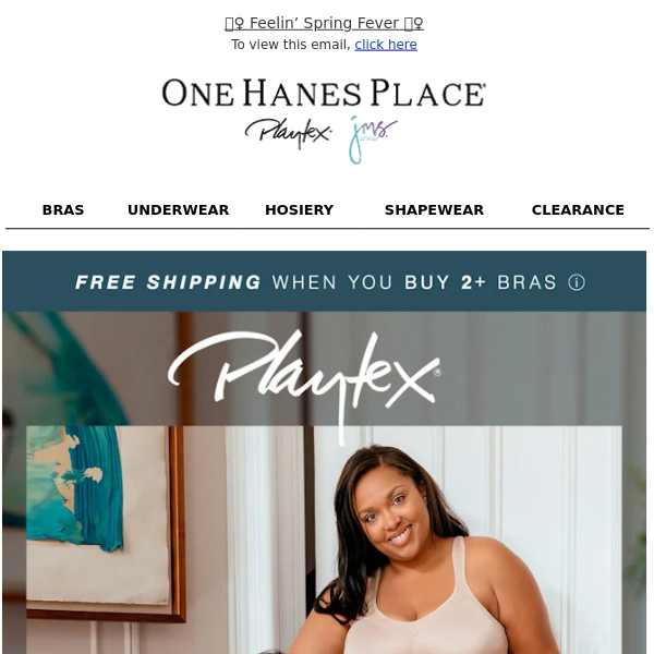 $15.99 & Up Playtex Bras!