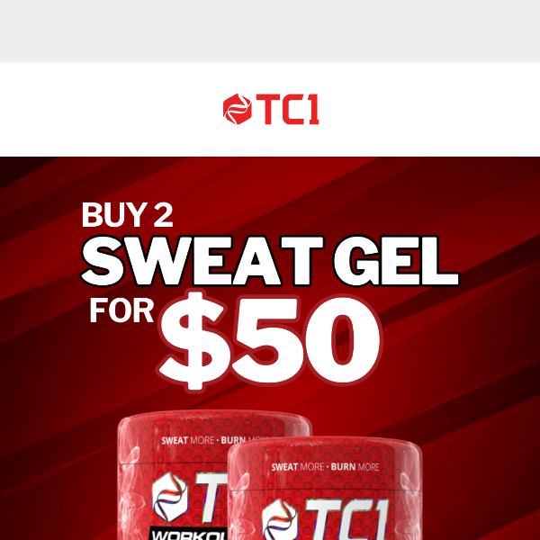 💪 Get fit faster - TC1 Sweat Ignition Gel 💪