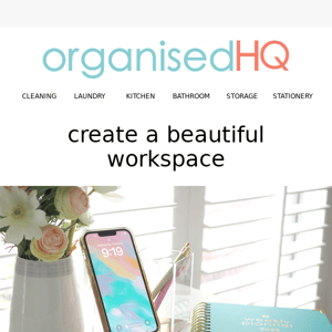 4 ways to create an organised home office