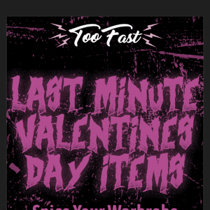 Last Minute Sexy Gifts for Valentines Day - Too Fast