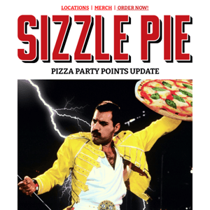 Update to your Pizza Party Points!