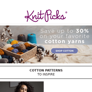 How does 30% off a fav yarn sound?