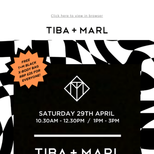 The T+M Sale Event Is Tomorrow!