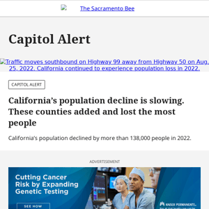 California’s population decline is slowing. These counties added and lost the most people