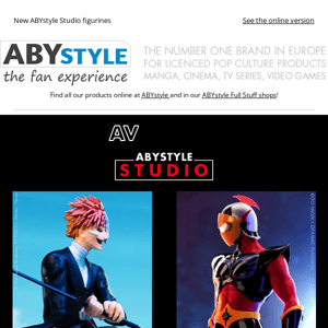 Discover our new ABYstyle Studio figurines!