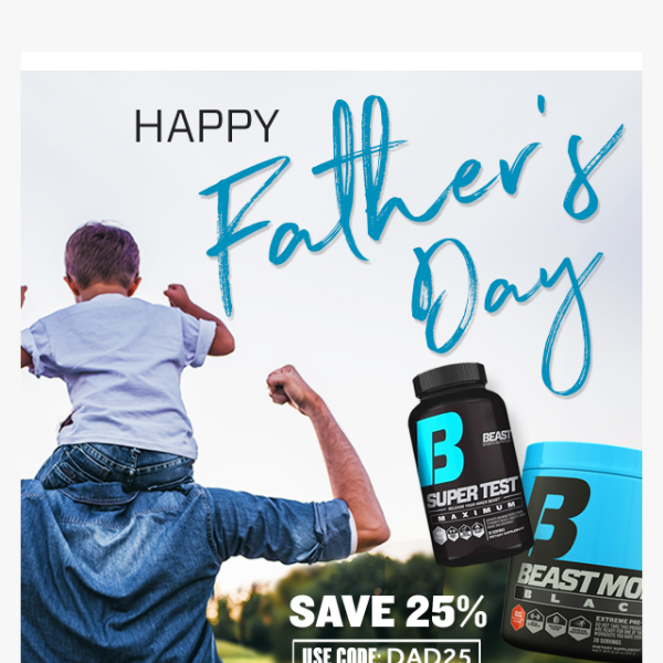 Father's Day Sale: 25% OFF + FREE Mystery Gift 🎁