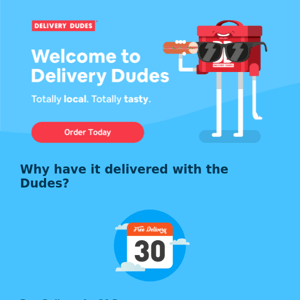 Welcome to Delivery Dudes