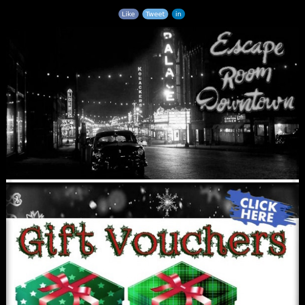 Holiday Gift Certificates 🎁 Get our gift vouchers online - quick & easy! 🎀