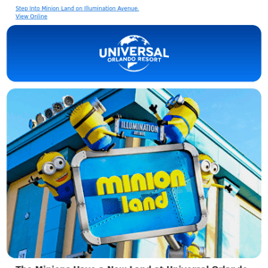 New Minion Mischief at Universal Orlando
