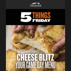 Cheese Blitz Your Game Day Menu