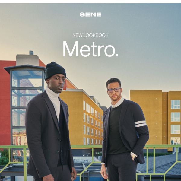NEW LOOKBOOK: Sene, come with us into the Metro 🚊