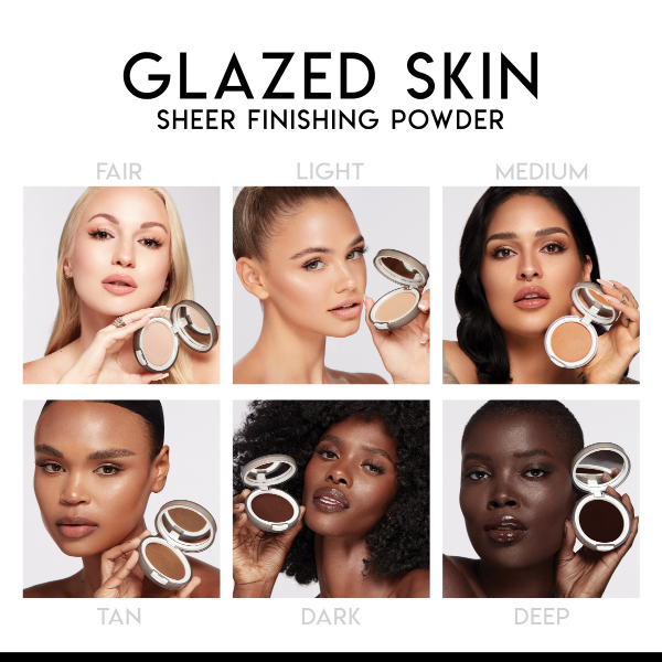 😍 Get a filtered look IRL ✨ with Glazed Skin Powder ✨