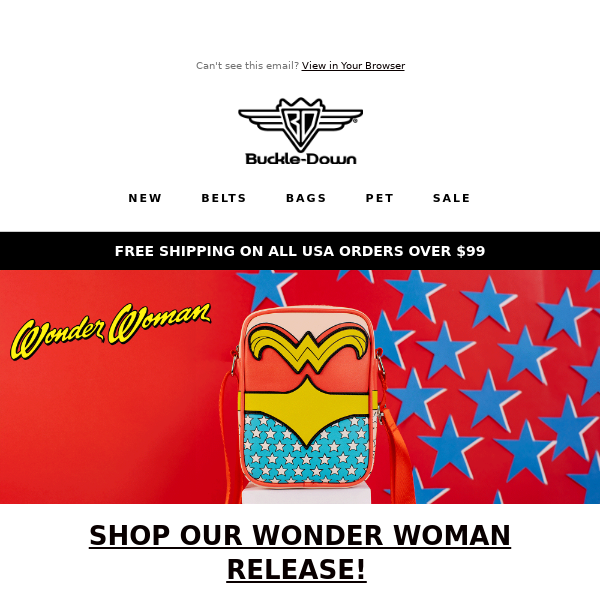 It's Here! Check Out the Wonder Woman Bag