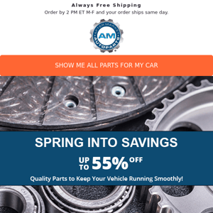 Up to 65% Off - Just In - Spring Deals!