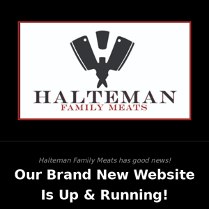 Halteman Family Meats New Website