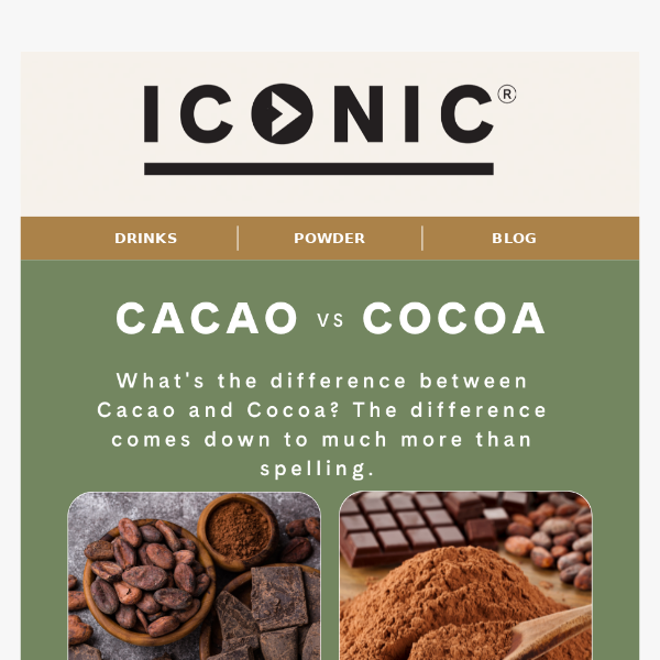 Cacao or Cocoa?