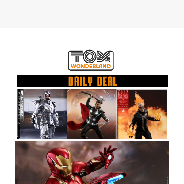 ⚠️Half-Price Alert! Hot Toys Collectibles on Sale for a Limited Time!⚠️