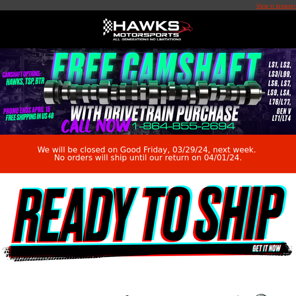 Stay Tuned With Hawks Motorsports - March 22