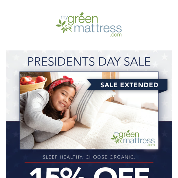 Shop the Extended Presidents Day Sale Final Weekend