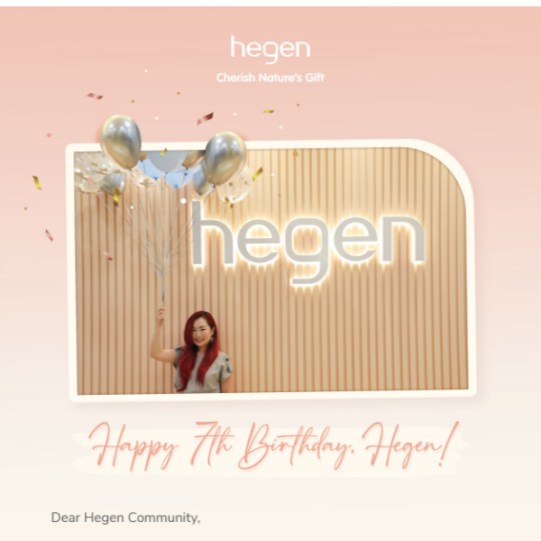 Happy 7th Birthday Hegen! 🎉