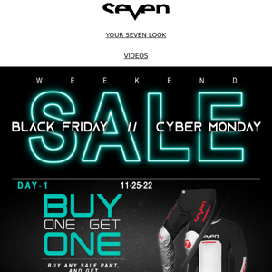 Black Friday // Cyber Monday Weekend SALE - Day 1