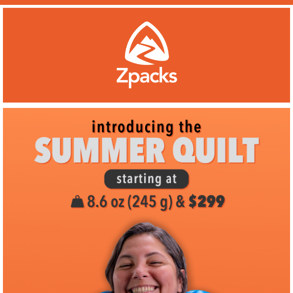 Zpacks Summer Quilt