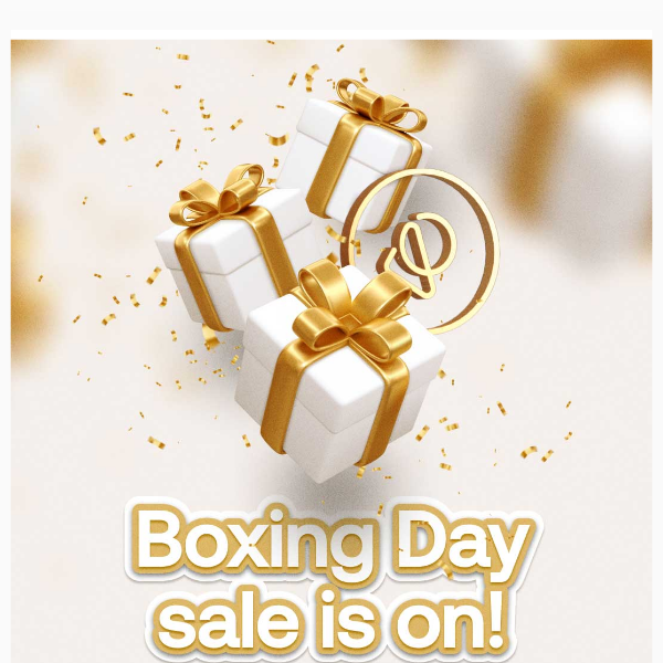 Boxing day is here!🎁