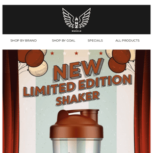 FREE New Limited Edition Shaker! 🎪🎈