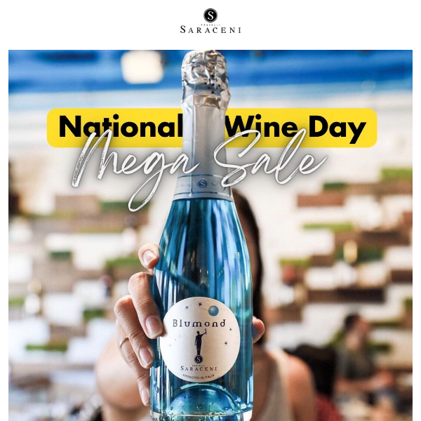 20% Off for National Wine Day 👀