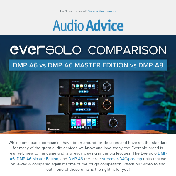 🎶Eversolo Comparison: Find the Right Fit for You!