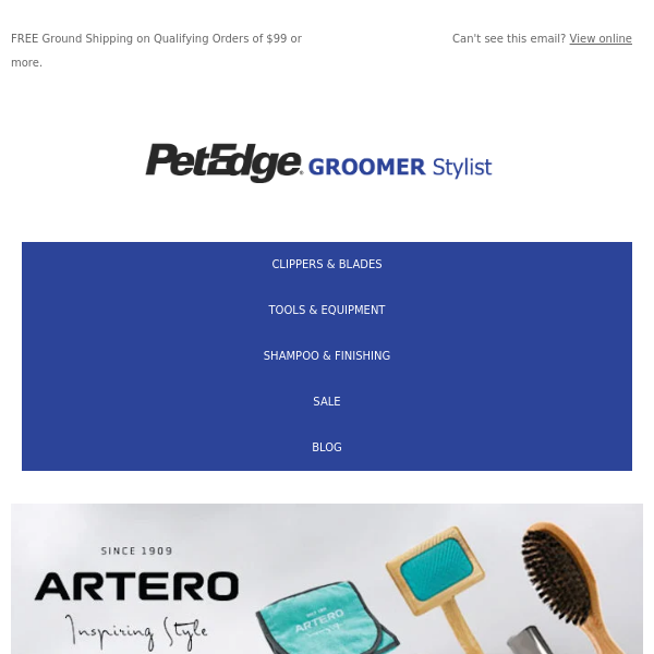 Artero Grooming Products Are Selling Fast